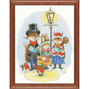 A Christmas Counted Cross Stitch Kit  |   Needlework Craft Needlework