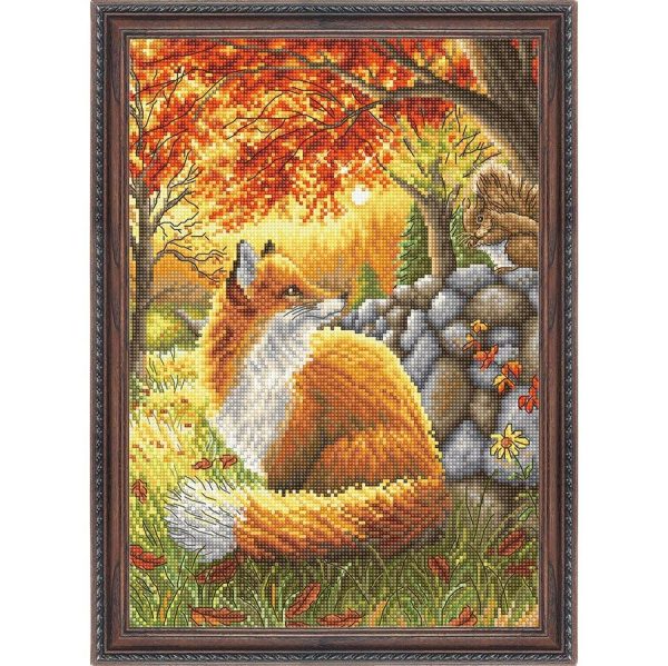 A Friend For Little Fox Counted Cross Stitch Kit  |   Needlework Craft Needlework