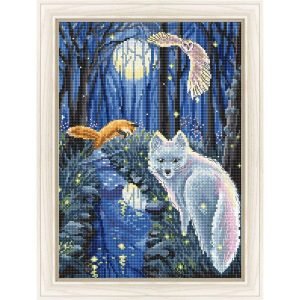 A Midsummer Night Counted Cross Stitch  |   Needlework Craft Needlework