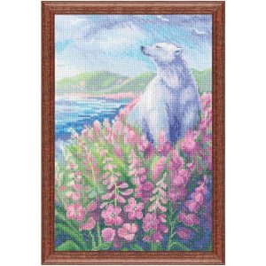 Arctic Summer Counted Cross Stitch Kit  |   Needlework Craft Needlework