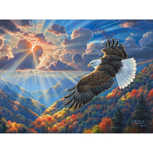 Beautiful Freedom 1000 Pc Jigsaw Puzzle  |   Jigsaws Craft Jigsaws