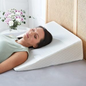 Bed Wedge Pillow With Bamboo Cover  |   Pillows & Protectors Bedding & Bath Pillows & Protectors