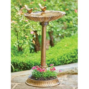 Bird Bath With Planter  |   Garden Features & Lighting Garden Features & Lighting Garden Features & Lighting