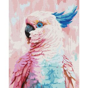 Bright Cockatoo Paint-By-Numbers  |   Craft & Hobbies Craft Craft & Hobbies