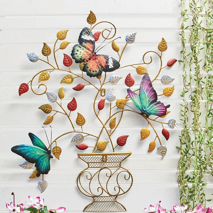 Butterfly Basket Wall Art  |   Garden Features & Lighting Garden Features & Lighting Garden Features & Lighting