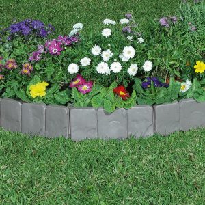 Cobble Stone Effect Garden Edging (Set Of 10)  |   Garden Features & Lighting Garden Features & Lighting Garden Features & Lighting