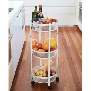 Collapsible 3-Tier Cart  |   Storage Solutions Furniture Furniture