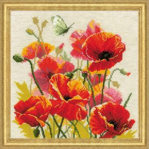 Colour Of Flame Counted Cross Stitch Kit  |   Needlework Craft Needlework