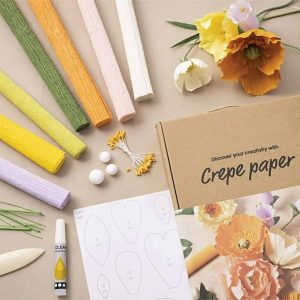 Crepe Paper Flower Making Kit  |   Craft & Hobbies Craft Craft & Hobbies