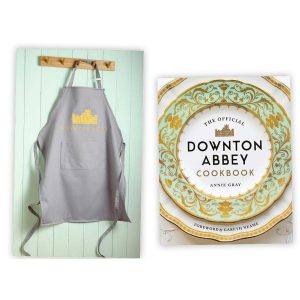 Downtown Bbey Cookbook & Apron  |   Books Books Books