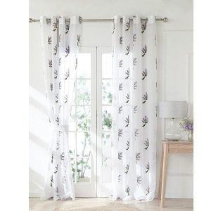 Eyelet Curtain Lavender Sprig  |   Decorative & Lighting Decorative & Lighting Decorative & Lighting