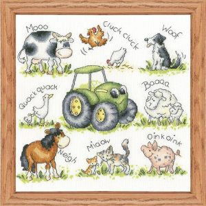 Farmyard Friends Cross Stitch  |   Needlework Craft Needlework