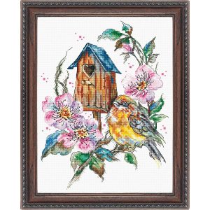 Feathery Wonder Counted Cross Stitch Kit  |   Needlework Craft Needlework