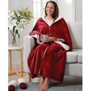 Fleecy Snuggle Robe  |   Blankets & Quilts Bedding & Bath Blankets & Quilts