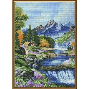 Forest Fairy Tale Counted Cross Stitch Kit  |   Needlework Craft Needlework