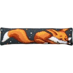 Fox Draft Stopper Needlepoint  |   Needlework Craft Needlework