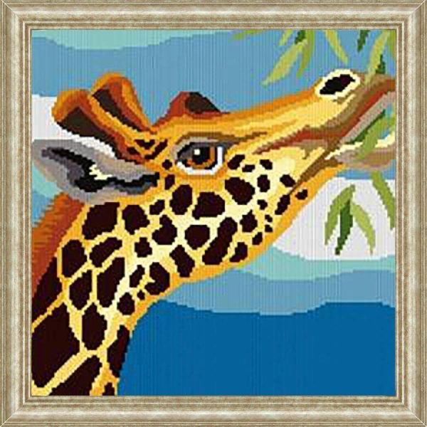 Giraffe Long Stitch  |   Needlework Craft Needlework