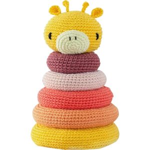 Giraffe Stacking Rings Crochet  |   Needlework Craft Needlework