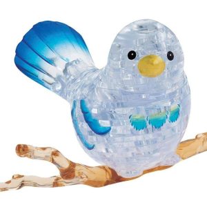 Glass Blue Bird 3D Crystal Puzzle  |   Jigsaws Craft Jigsaws