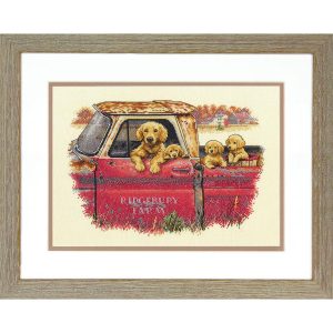 Golden Ride Counted Cross Stitch Kit  |   Needlework Craft Needlework