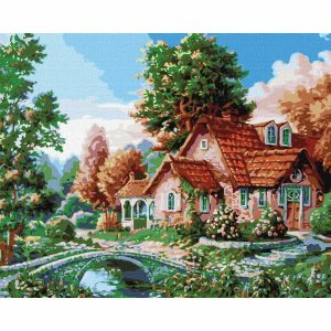 Grandma’s House Paint-By-Numbers  |   Craft & Hobbies Craft Craft & Hobbies