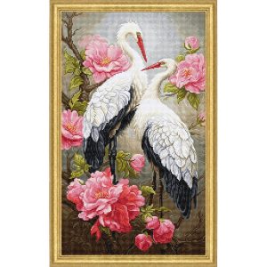 Guests Of Spring Counted Cross Stitch Kit  |   Needlework Craft Needlework