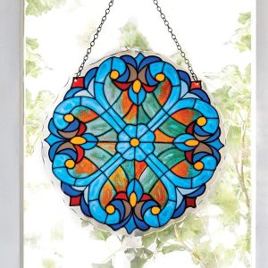 Hand-Painted Sun Catcher Panel  |   Decorative & Lighting Decorative & Lighting Decorative & Lighting