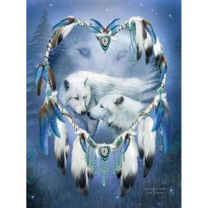 Heart Of A Wolf 1000 Pc Jigsaw Puzzle  |   Jigsaws Craft Jigsaws