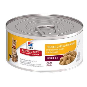 Hill’s Science Diet Feline Adult Tender Chicken 156G X 24  |   Cat Food Pets Cat Food