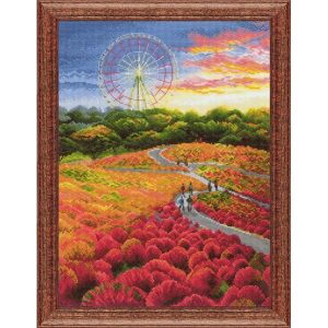 Hitachi Seaside Park Counted Cross Stitch  |   Needlework Craft Needlework