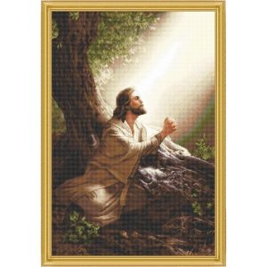 Jesus Christ Counted Cross Stitch  |   Needlework Craft Needlework