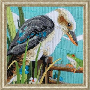 Kookaburra Long Stitch  |   Needlework Craft Needlework