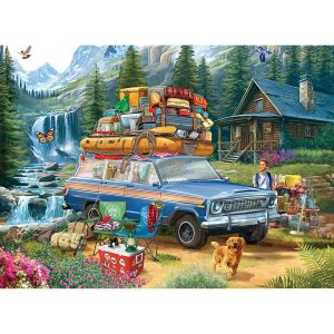 Loading The Wagoneer 1000 Pc Jigsaw Puzzle  |   Jigsaws Craft Jigsaws