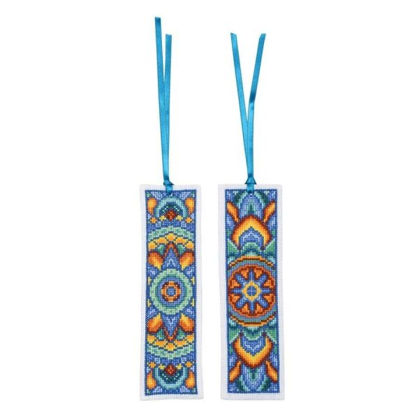 Mandala Counted Cross Stitch Bookmarks  |   Needlework Craft Needlework