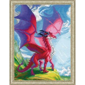 Mighty Dragon Counted Cross Stitch  |   Needlework Craft Needlework