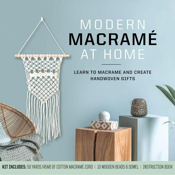 Modern Macrame At Home Kit  |   Craft & Hobbies Craft Craft & Hobbies