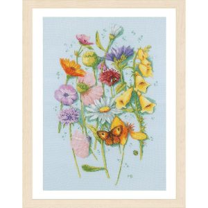 One Flower Of Each Counted Cross Stitch Kit  |   Needlework Craft Needlework