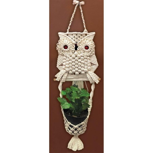 Owl Planter Macrame  |   Craft & Hobbies Craft Craft & Hobbies