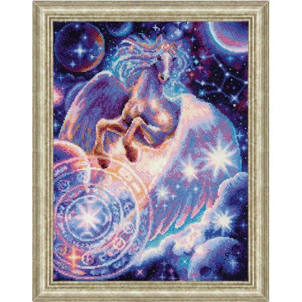 Pegasus Constellation Counted Cross Stitch Kit  |   Needlework Craft Needlework