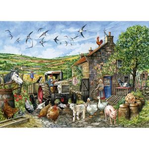 Regency 500 Pc Xl – Heading Home From The Field Jigsaw Puzzle  |   Jigsaws Craft Jigsaws