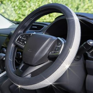 Rhinestone Steering Wheel Cover  |   Travel And Auto Outdoor Travel And Auto