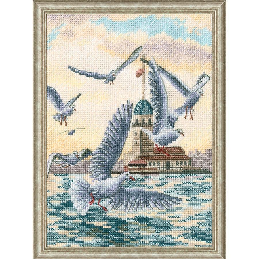 Seagulls Counted Cross Stitch Kit  |   Needlework Craft Needlework