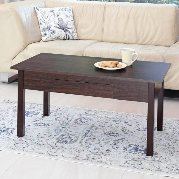 Secret Drawer Elegant Coffee Table  |   Furniture Furniture Furniture