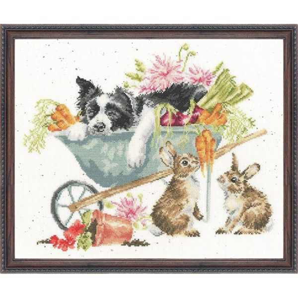 Sleeping On The Job Counted Cross Stitch  |   Needlework Craft Needlework