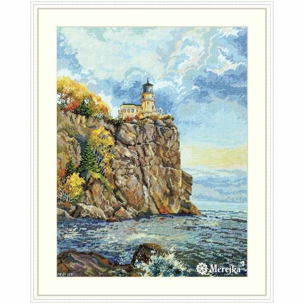 Split Rock Lighthouse Counted Cross Stitch  |   Needlework Craft Needlework