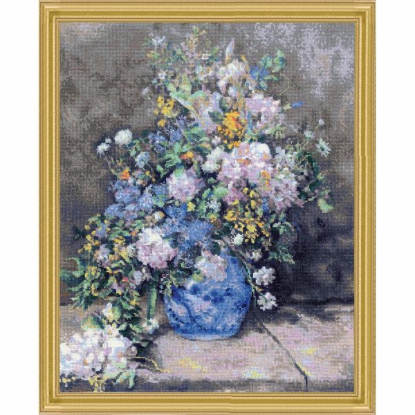 Spring Bouquet Counted Cross Stitch  |   Needlework Craft Needlework