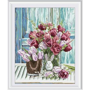 Spring Tulips Diamond Painting  |   Craft & Hobbies Craft Craft & Hobbies