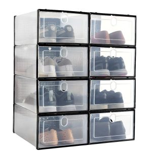 Stackable Shoe Boxes – Set Of 8  |   Storage Solutions Home Storage Solutions