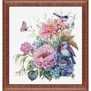 Summer Birds Counted Cross Stitch  |   Needlework Craft Needlework