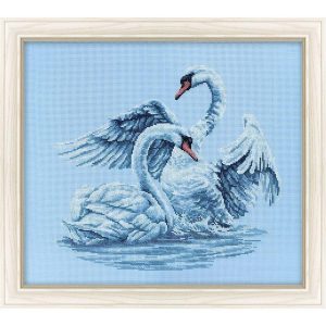 Swan Fidelity Counted Cross Stitch Kit  |   Needlework Craft Needlework